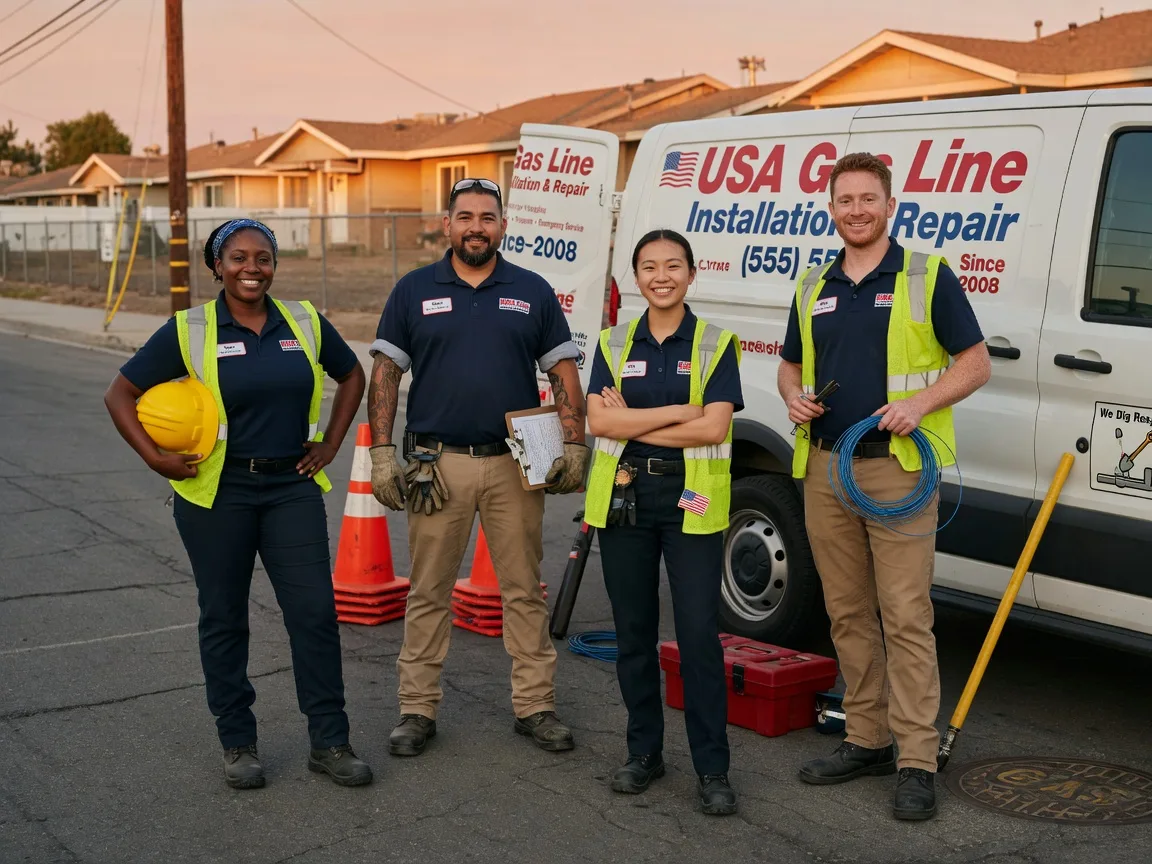 Gas Line Installation company in Dahinda, IL